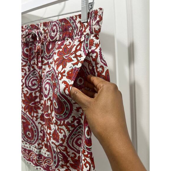 SZ Blockprints X J. Crew Cotton Mini Skirt Sz L - Picture 3 of 8